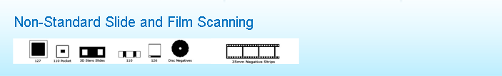 Non Standard Slide and Film pricing